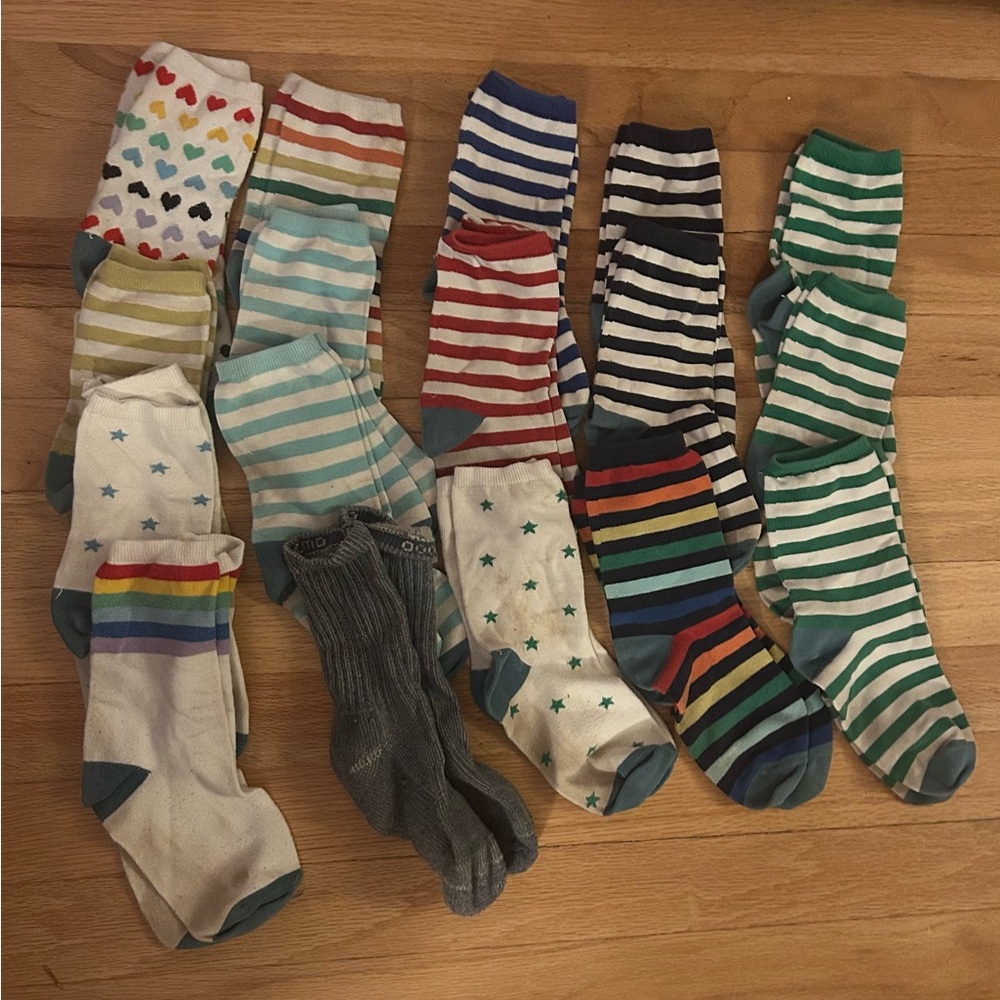 Primary Multicolor Kids Socks Set